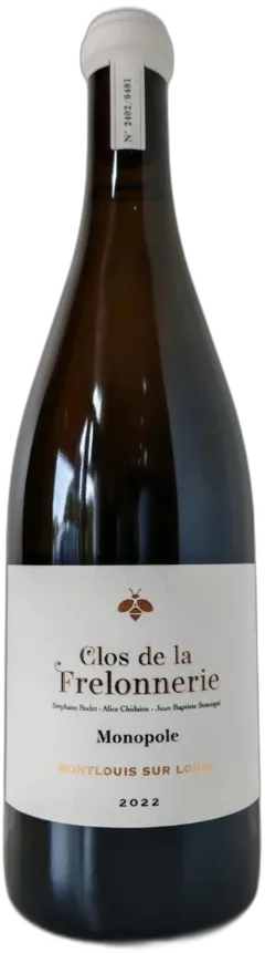 vue du vin Montlouis Sec Clos Monopole de la Frelonnerie Alice Chidaine & Jean Baptiste Bonnigal & Stéphane Bodet