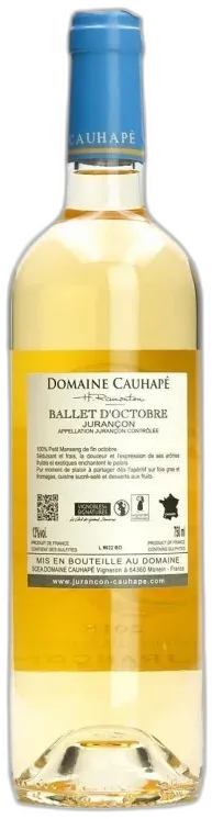 photo du vin Ballet d’Octobre Jurançon Cauhapé