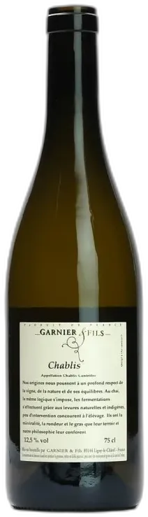 photo du vin Chablis Domaine Garnier
