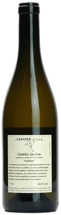 photos du vin Chablis 1er Cru Vaillons Domaine Garnier