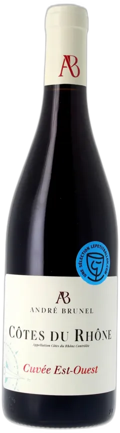 photos du vin André Brunel Est-Ouest Aop Côtes-du-Rhône Rouge 2024