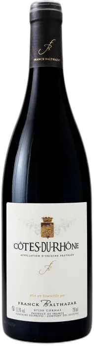 vue du vin Côtes du Rhône 2023