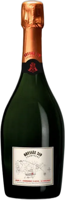 photo du vin Odyssée 319 Jour 2 Chardonnay à Avize, le Couchant