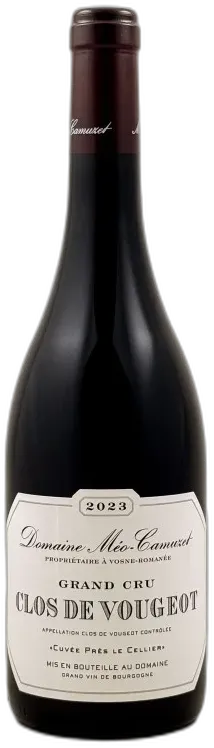 photos du vin Méo Camuzet Clos Vougeot "Près le Cellier" 2023