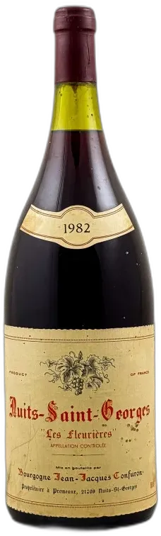 photo du vin jj Confuron Nuits st Georges "les Fleurières" 1982 Magnum