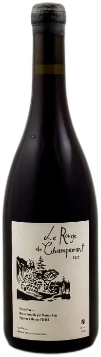 photo du vin Thomas Popy Vin de France "le Rouge de Champavant" 2022