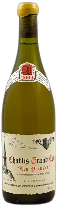 photo du vin Dauvissat Chablis Grand Cru "les Preuses" 2004