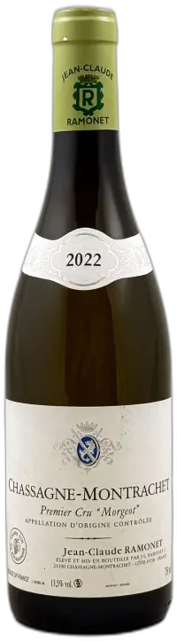 photos du vin Ramonet Chassagne Montrachet 1er Cru Morgeot 2022