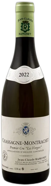 photos du vin Ramonet Chassagne Montrachet 1er Cru "Vergers" 2022