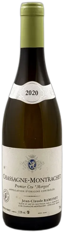 vue du vin Ramonet Chassagne Montrachet 1er Cru "Morgeot" 2020