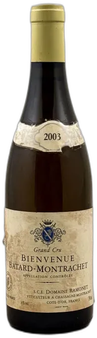 photos du vin Ramonet Bienvenue Bâtard Montrachet 2003