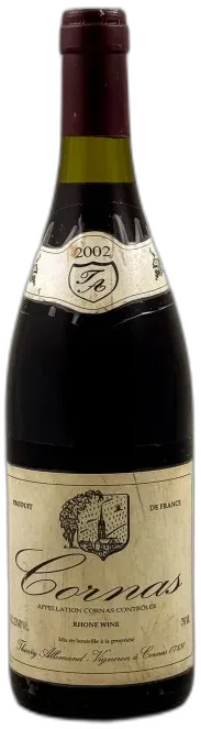 photo du vin Thierry Allemand Cornas 2002