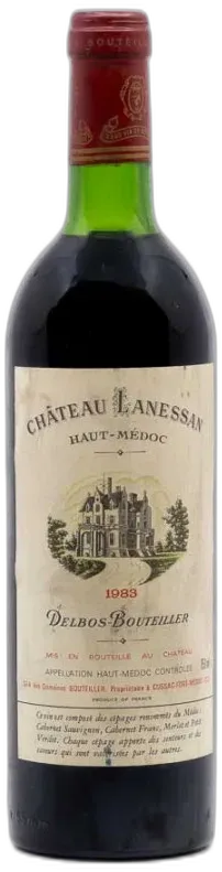illustration du vin Château Lanessan Haut Médoc 1983