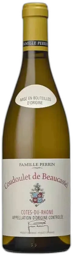 photo du vin Chateau de Beaucastel Cotes du Rhône le Coudoulet Blanc 2024