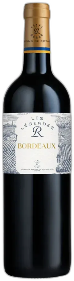 capture du vin Bordeaux Aoc Rouge Légende r Domaines Barons de Rothschild 2022