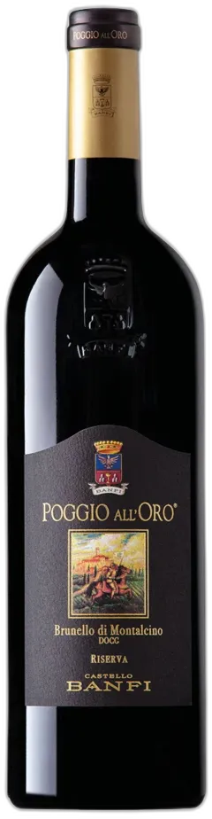 photos du vin Brunello di Montalcino Docg Riserva Poggio All’Oro Banfi 2019