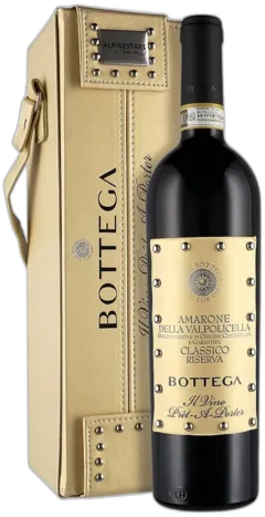 photos du vin Amarone Della Valpolicella Classico Riserva Docg il Vino Prêt-a Porter Bottega 2018