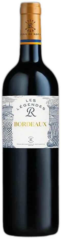 capture du vin Bordeaux Aoc Rouge Légende r Domaines Barons de Rothschild 2022