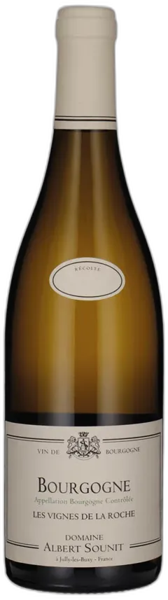image du vin Bourgogne Aoc Chardonnay les Vignes de la Roche Albert Sounit 2024