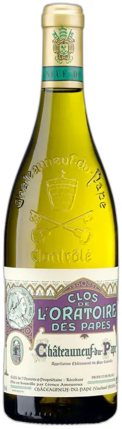 photo du vin Châteauneuf-du-Pape Aoc Clos de l’Oratoire des Papes Blanc Ogier 2024