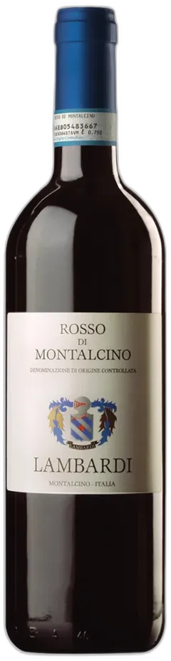 vue du vin Rosso di Montalcino Doc Lambardi 2020