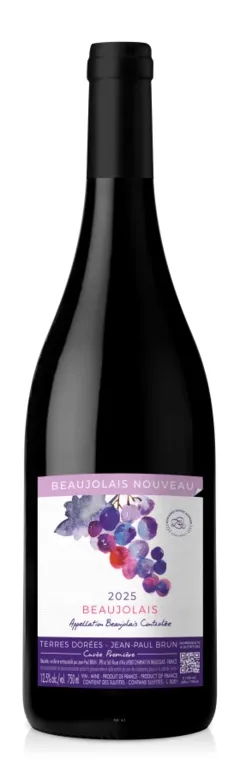 image du vin Terres Dorées Beaujolais Nouveau