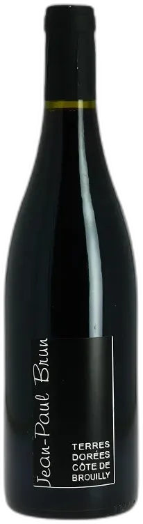 image du vin Terres Dorées Côte de Brouilly Beaujolais Rouge Par Jean Paul Brun