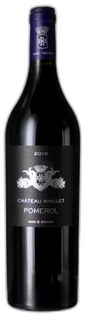 photo du vin Château Maillet Pomerol 2018