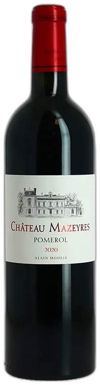 capture du vin Chateau Mazeyres Pomerol Bio 2020