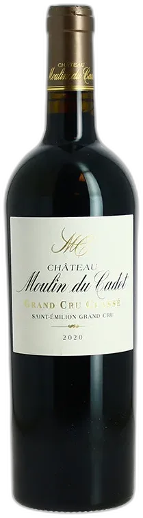 photo du vin Château Moulin du Cadet 2020 st Emilion