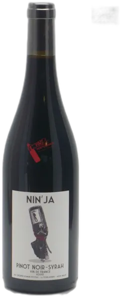 illustration du vin Domaine de la Tourlaudiere Nin’ja Vdf Pinot Noir Syrah