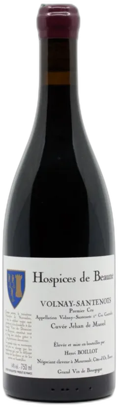 vue du vin Hospices de Beaune Volnay 1er Cru les Santenots Cuvée Jéhan de Massol