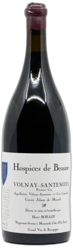 vue du vin Hospices de Beaune Volnay 1er Cru les Santenots Cuvée Jéhan de Massol