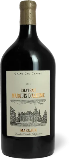 photo du vin Marquis d’Alesme Becker