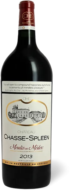 image du vin Château Chasse-Spleen
