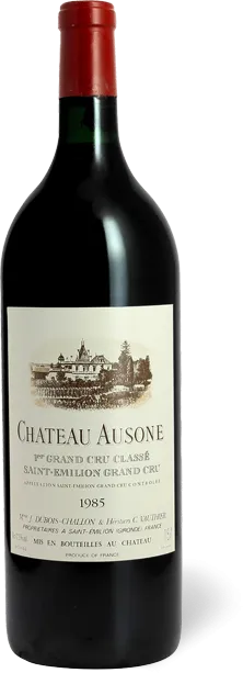 capture du vin Château Ausone