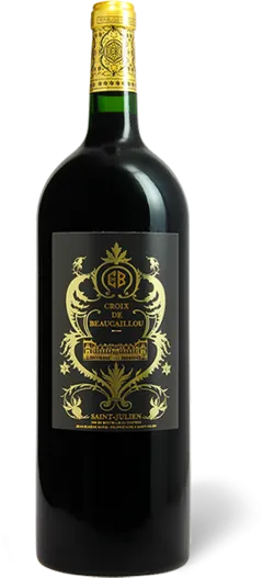 vue du vin Croix de Beaucaillou Grande Réserve