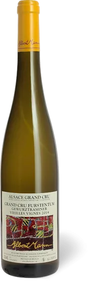 capture du vin Gewurztraminer Furstentum