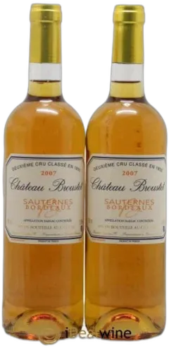 capture du vin Château Broustet