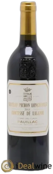 photo du vin Pichon Longueville Comtesse de Lalande