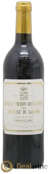 photo du vin Pichon Longueville Comtesse de Lalande