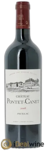 aperçu du vin Pontet Canet