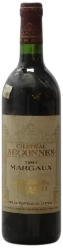 photo du vin Château Segonnes