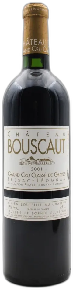 aperçu du vin Château Bouscaut 2001