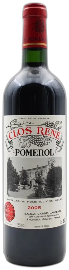 photo du vin Clos René 2005