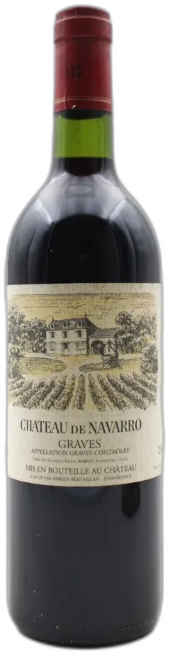 photos du vin Château de Navarro 2002