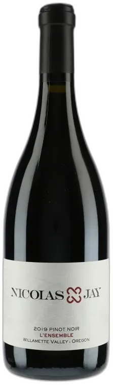 photo du vin Pinot Noir Willamette Valley l’Ensemble 2019
