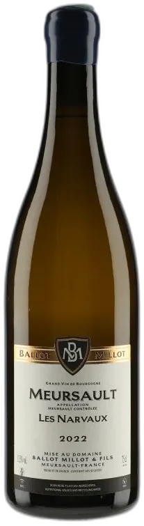illustration du vin Meursault les Narvaux 2022