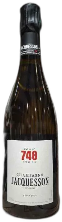 vue du vin Cuvée 748 Jacquesson Famille Chiquet