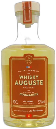 image du vin Single Malt Whisky Bio Auguste Ricouard Tourbé